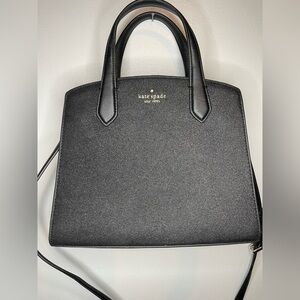 Kate Spade New York Black Tinsel Satchel EUC